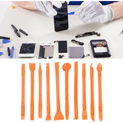 Outils de réparation électronique, pied de levier, pied de levier multifonctionnel, 10 jeux à vendre, orange. (1/5)