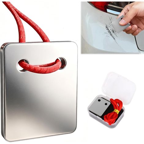 Autolackreparaturwerkzeug, Lackierhobel aus gehärtetem Stahl, kleiner Lackschaber zum Entfernen von Lacknasen und -fehlern, professionelles Werkzeug für Ausbesserungsarbeiten an der Karosserie (1/5)