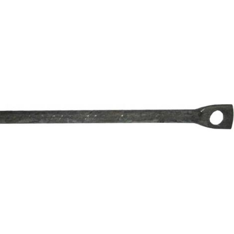 25 x FERRO CREMONESE TONDO C/FORO D 6 MM H 160 CM