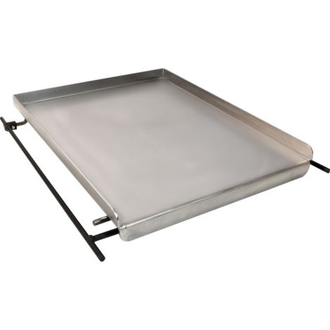 1/2 plaque de cuisson plancha 520 x 600 mm- cbq-120 - - Diamond