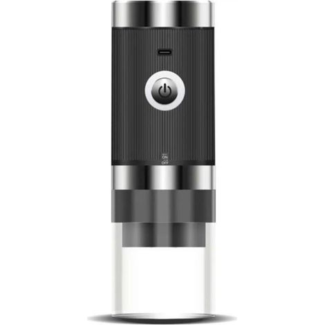 Portable Coffee Machine, Portable Electric Coffee Grinder, Fully Automatic, Black (1/5)