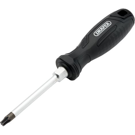 Draper T40X100MM TX-Star (Torx) Screwdriver with Hard Grip Handle