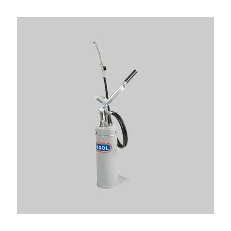 Pompa manuale per grasso portatile capacita 12 kg