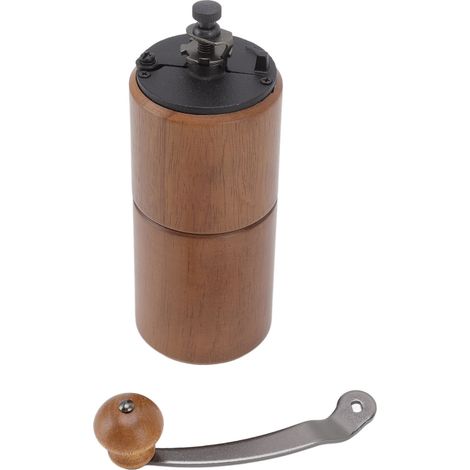 Moulin à café manuel réglable multifonction, broyeur portable pour grains de café, idéal pour maison et restaurant. (1/5)