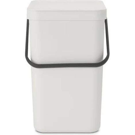 Brabantia Sort & Go 25 L Poubelle de Recyclage Gris Clair (1/3)