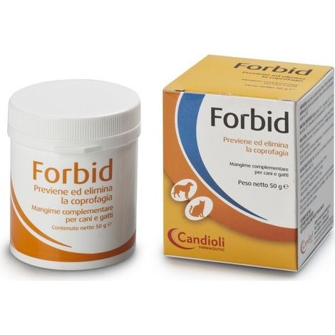 Candioli Forbid polvere 50 gr per cani e gatti