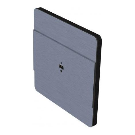 Capteur de mouvement laser DRL-60-12 - Aluminium satiné - Détection précise - Économie d'énergie (1/2)