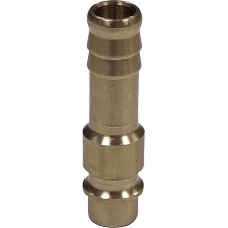 Druckluftkupplung, 9mm Schlauchtülle, Messing, Schnellkupplung