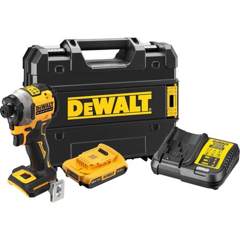 Dewalt DCF850D1T 18v XR Brushless Ultra Compact Impact Driver + 1x 2ah Battery (1/3)