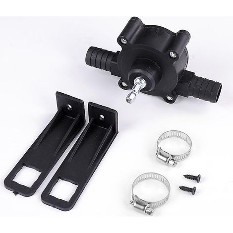 perceuse Lectrique Pompe- Perceuse Main Aliment Pompe Eau Moteurs Diesel Huile Liquide Eau Main Pompes De Transfert Auto-amorantes Vitesse De Po (1/5)