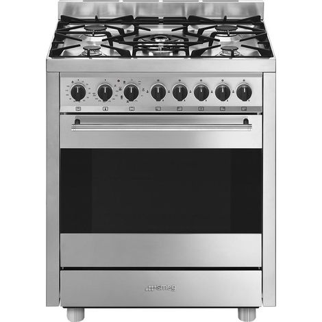 Smeg Master B71GMX2 cucina Elettrico Gas Acciaio inossidabile A (1/5)