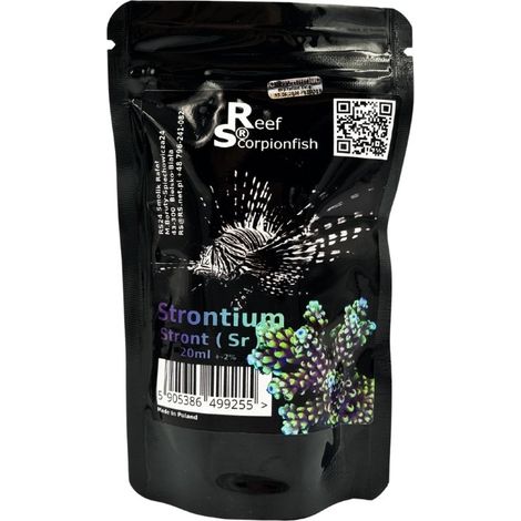 Reef Scorpionfish Strontium 20ml Strontium für Meerwasseraquarien