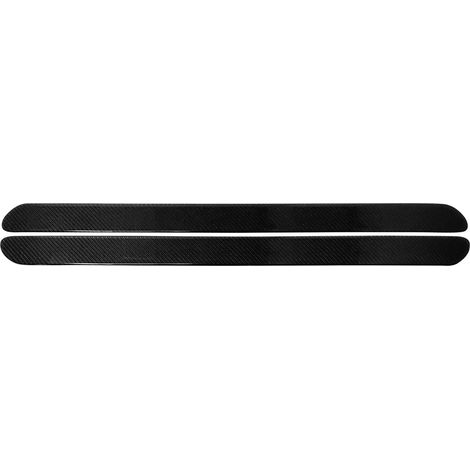 4R Quattroerre.it 32056 Bumper Paracolpi Universali per Auto Vera Fibra di Carbonio, 63,5 x 3,7 cm, 2 Pezzi (1/4)