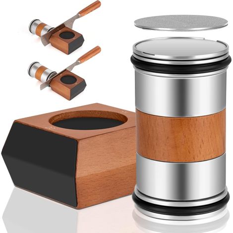 Amélioré Aiguiseur Couteaux Roulants de Couteau Cuisine, Aiguiseur Couteau, Knife Sharpener, Affuteur de Couteaux, Pierre a Aiguiser, Fusil a Aiguiser