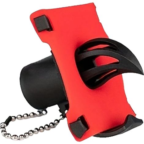 Ouvre-Boîte de Bière Portable Multifonction - Clé Porte-Clés Innovante pour Fêtes et Bars - Orange (1/5)