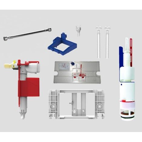 SANIT 05.145.00..0000 Kit de conversion pour réservoir de chasse encastré grand (1/2)