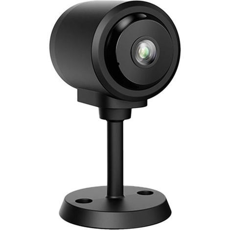 Caméra de sécurité WiFi avec vision nocturne, détection de mouvement et grand angle de 130 degrés. (1/5)