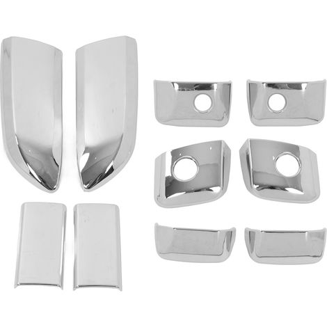 10 pièces garniture poignée porte extérieure électroplaquée accessoires auto remplacement pour HIACE 2005‑2015 (1/5)