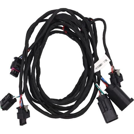 Kits de Cables de Faisceau de Pare-Chocs Avant de Voiture 61129304728 pour SéRie 1 F20 F21 LCI 2010-2018, Cablage à Illets de Capteur de