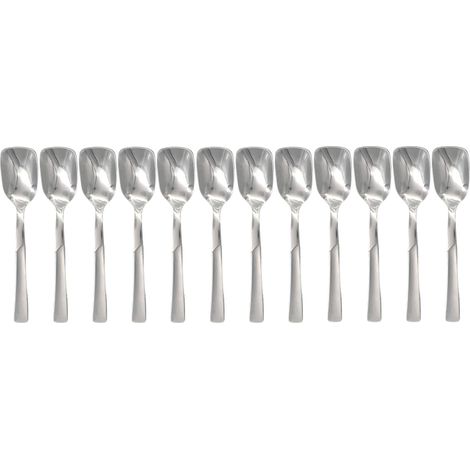 Gnali Madia set 12 paletta gelato acciaio nickel fre