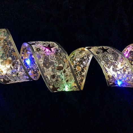 1 Guirlande lumineuse,20m,LED,Fil de cuivre,IP44,Sapin de Noël,Mariage (1/5)