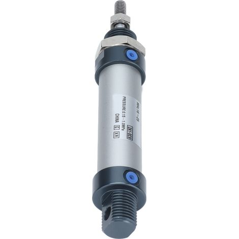 Vérin pneumatique miniature à simple tige alu MAL16-25 pour système air comprimé (1/5)