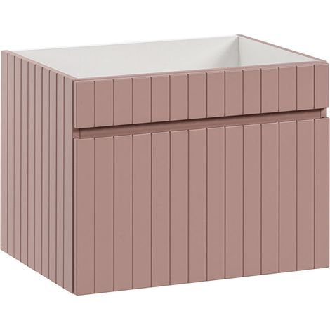 Waschtischunterschrank 60cm Zelie mit 1 Schublade, Rose (1/5)