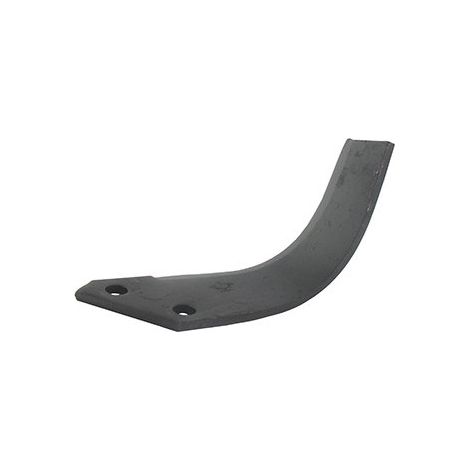 Couteau De Fraise Gauche Pour Fraise Arrière Adaptable Sur Agria, Remplace Origine 70233. L: 185mm, Alésage ø 12mm, Entraxe 43mm