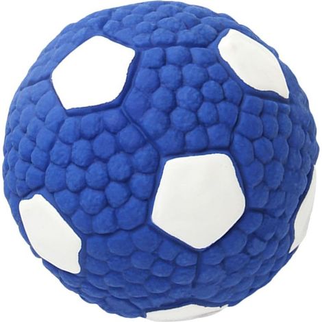 Ballon de football interactif pour chien – un jouet idéal pour les jeux actifs et l'exercice. Fabriqué en caoutchouc résistant avec une surface texturée, il est doté d'un distributeur de friandises et (1/5)