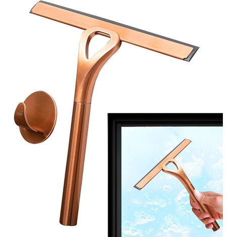 Nettoyeur de paroi de douche - inox - pour carrelage et verre (1/5)