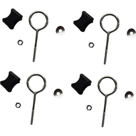 Vis de trampoline Accessoires rechange pour trampolines grands et petits 4 pièces - (1/5)