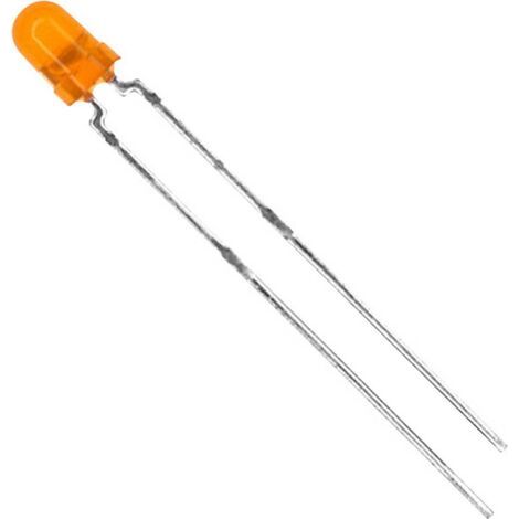 Vishay TLHO4400 LED orange rond 3 mm 13 mcd 60 ° 30 mA 2.4 V Q535621 (1/3)