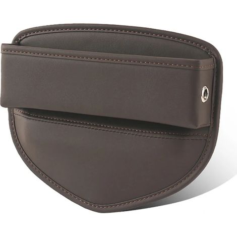 (Marron, 1 pièce) Pour Volvo EX90 V90 T5/T8 V60 : Boîte de rangement pour console centrale avant, porte-gobelet portable et porte-téléphone. Accessoires inclus. (1/5)