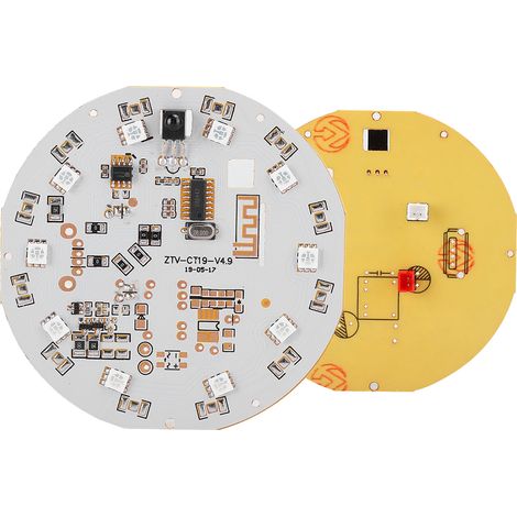Ampoule Bluetooth CT19 avec Éclairage RGB Multicolore et Télécommande