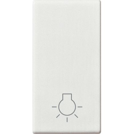 Copritasto un modulo simbolo luce Vimar Plana 14021.L