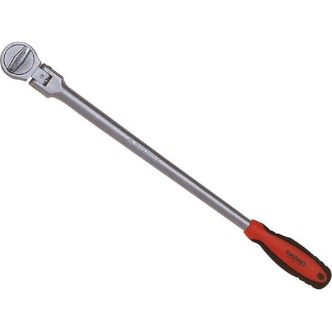 Teng 1200F Long Arm Flex Head Ratchet 60 Teeth 1/2in Drive TEN1200F (1/3)