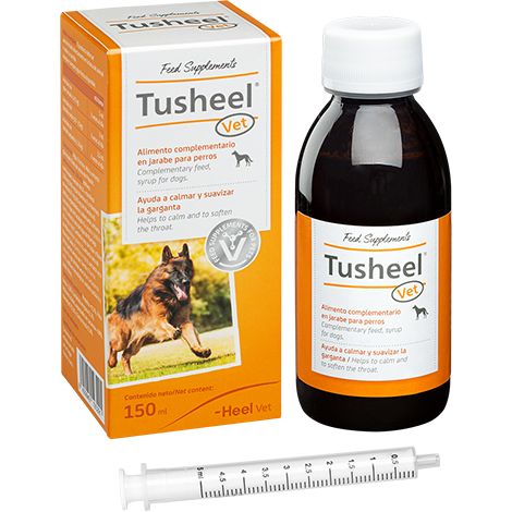 Fersen -Tusheel -Tierarztsirup fЩr Hundehusten und Halsbeschwerden bei Hunden, 150 ml
