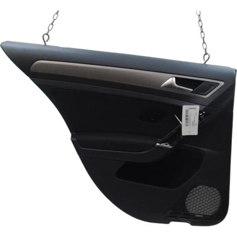 [PRODUIT D'OCCASION] Garniture Porte Arriere Gauche VOLKSWAGEN Golf VII Phase 1 (5g) 2012-... ♻️ Ref Oe. 5g9867221abnm - Garantie à vie (1/2)