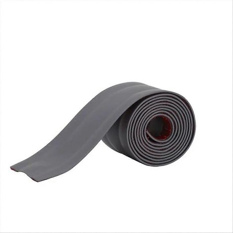 Chemin de câbles auto-adhésif en PVC, protection anti-marche au sol, conduit de câbles apparent décoratif, gris B (1/5)