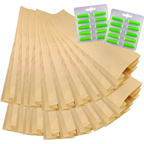 Sacchetti folletto vk 117 vk 116 in carta 20pz profumi compatibili (1/4)
