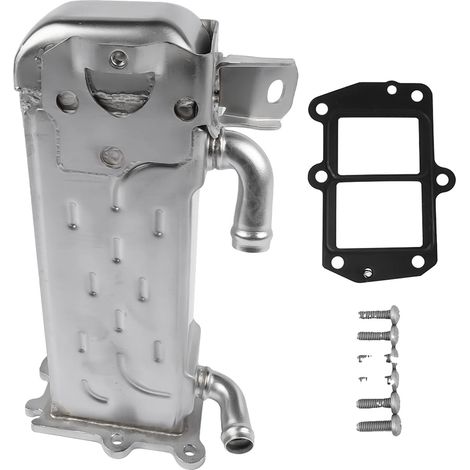 Enfriador EGR, aleación de aluminio de alta resistencia, 30 cm x 15 cm x 10 cm, compatible con varios modelos Mercedes, eficiencia óptima de recirculación de gases de escape, cumple con las normas de (1/5)