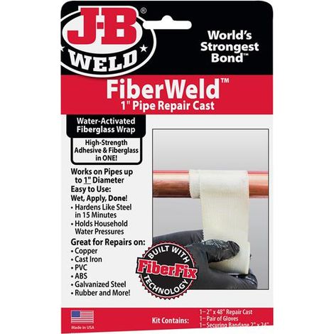 J-B Weld 38248UK FiberWeld Pipe Repair Cast 28.4g JBW38248UK (1/2)