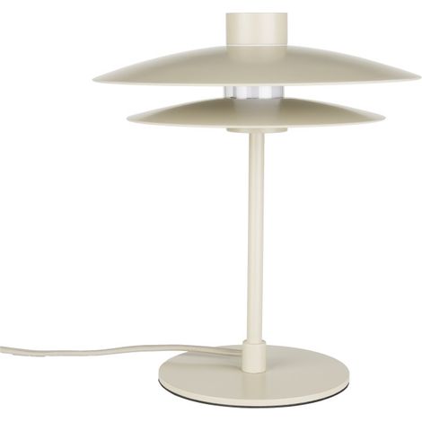 Lampe design, Lampe de table Wubbo Beige, Boite à Design Beige en Metal, BOITE A DESIGN (1/5)