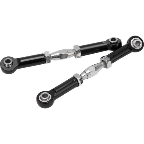Barre antiroulis avant 2.7 pouces, bras en alliage d'aluminium robuste, accessoires RC pour voiture radiocommandée 1/7, noir (1/5)