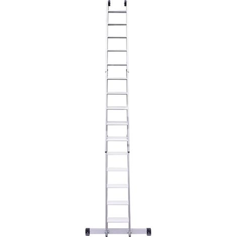 Euroline Premium 302 Stufen- Schiebeleiter 2x10 Sprossen