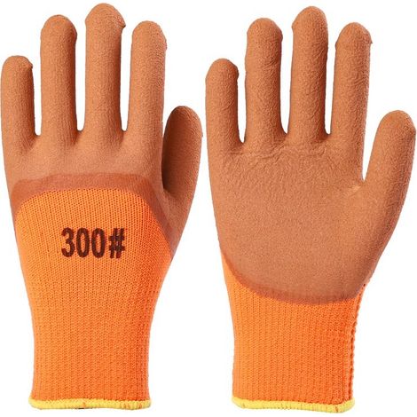 10 paires de gants de travail d'hiver imperméables, gants antidérapants isolés thermiquement, gants de travail d'hiver en plein air (1/2)