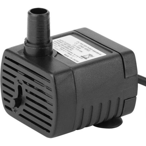 Pompe à eau submersible 5V 150L/H – Moteur Brushless – Hauteur de levage 0,5 m – Corps en ABS résistant à la corrosion – Pour hydroponie et aquariums (1/5)