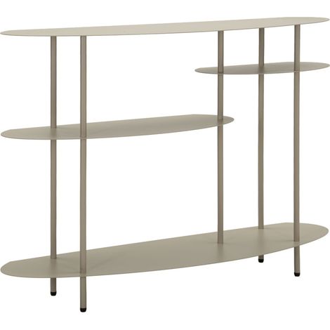 Console Design 4 Niveaux "Saturn" 118cm Taupe (1/5)