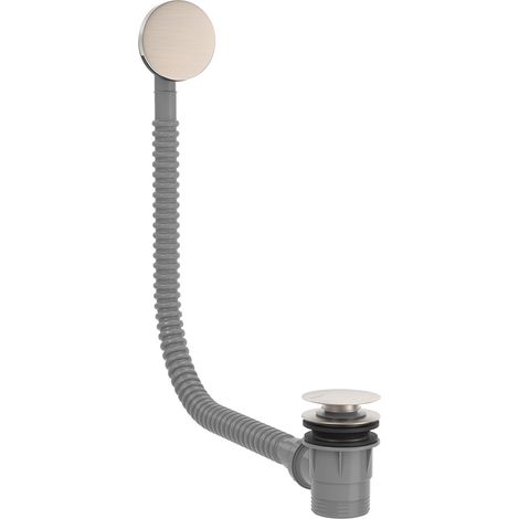 VÁLVULA DE DESAGÜE CLICK-CLACK CON REBOSADERO PARA BAÑERA TAPÓN