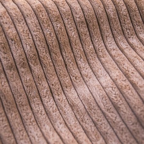 Housse Vide Pouf Poire XL Intérieur Velours Côtelé Marron BiG52